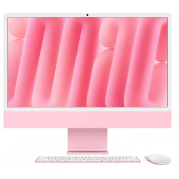 iMac 24 cale: M4 8/8, 16 GB, 256 GB SSD – Różowy