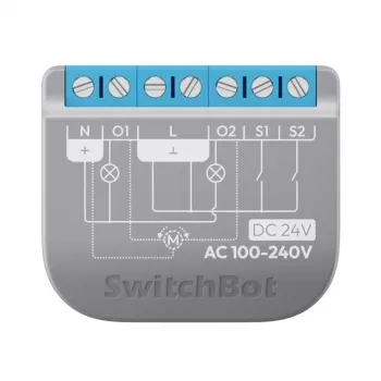 Moduł przekaźnikowy SwitchBot Relay Switch 2PM dwukanałowy W5502320 – dwukanałowy moduł dla inteligentnego sterowania