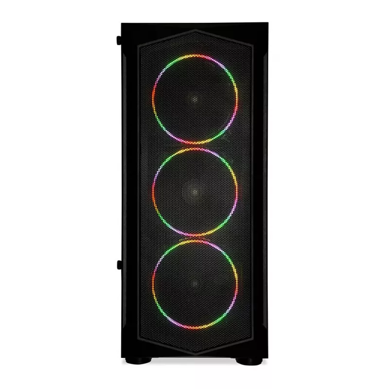 Obudowa PC IBOX LUPUS 27 Midi Tower ATX, szkło hartowane, RGB, 455×200×380 mm, obsługa ATX, GPU do 32 cm