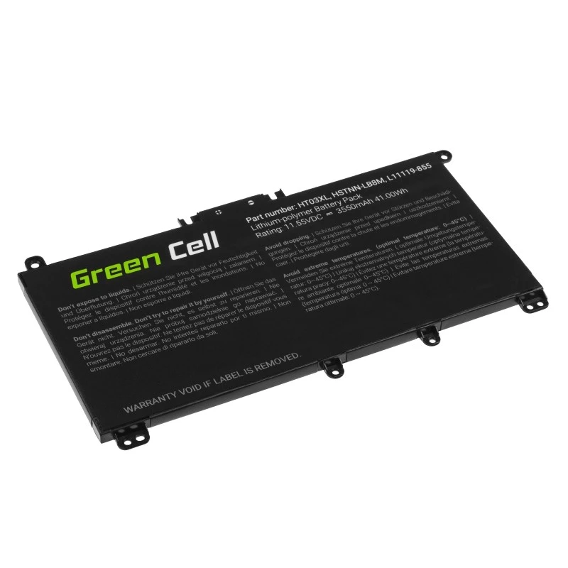 Bateria do laptopa Green Cell GC-HP163 HT03XL 11.4V 3400mAh HP Mobilit