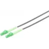Kabel światłowodowy S/CONN 07-200095 LC OS2 20 m Czarny Zielony