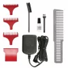Wahl Cordless Detailer Li Burgundy, srebrny Lithium-Ion (Li-Ion)