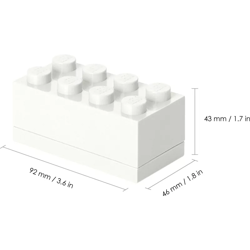 Lego LUNCH MINI 8 Biały 40121735 (40121735)