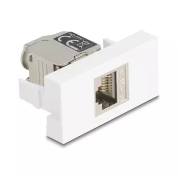 Moduł sieciowy RJ45 DELOCK 90904 Cat.6A z diodą LED do paneli Keystone i patch paneli