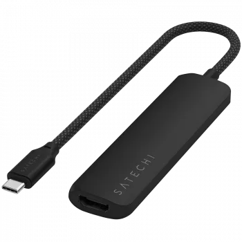 Satechi ST-P4SK koncentrator interfejsów USB Type-C 10000 Mbit/s Czarny