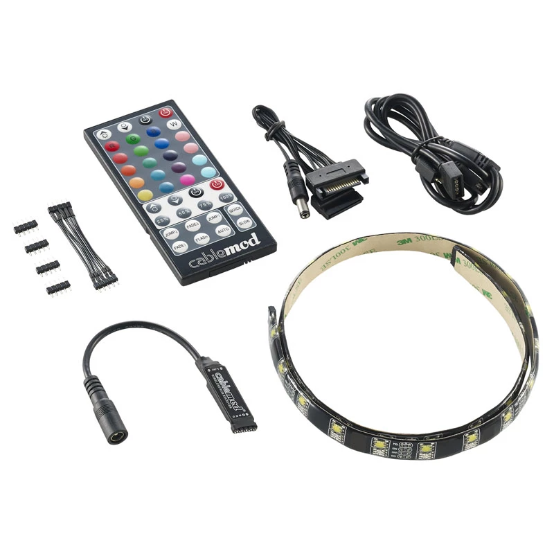 Taśma LED CableMod CM-LED-60-D60RGBW-RK biała RGB 60 cm