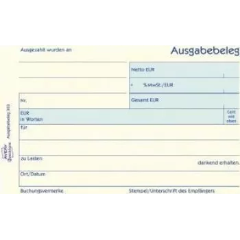 Avery 303 niebiesko-biało-żółta księga administracyjna (303)