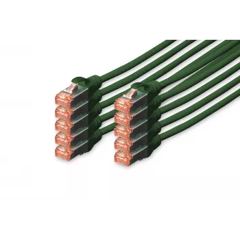 Kabel krosowy Digitus CAT 6 S/FTP DK-1644-030-G-10