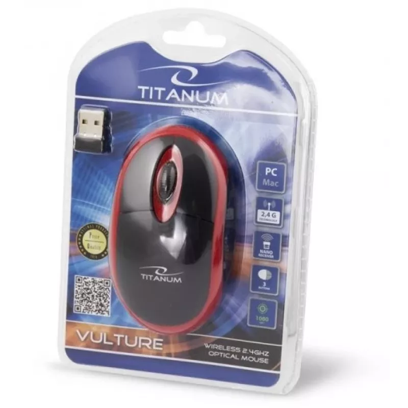 Mysz Esperanza Titanum TM116R RF Wireless