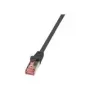 Kabel sieciowy LogiLink Cat.6 S/FTP RJ-45 1.5m Czarny