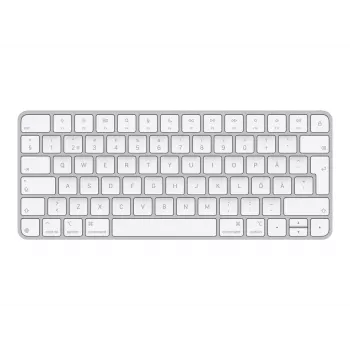 Kompaktowa bezprzewodowa klawiatura Bluetooth Apple Magic, biała, układ angielski/szwedzki (MXCL3S/A)