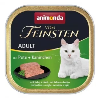 Mokra karma dla kota Animonda Vom Feinsten Indyk 100 g tacka, dorosłe, bezglutenowa, bez soi