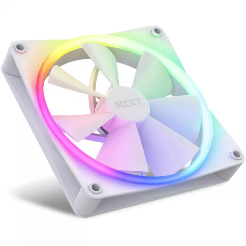 NZXT F140 RGB 140mm Twin Pack Biały