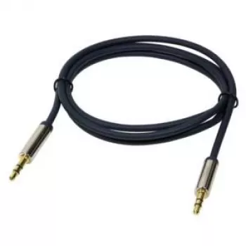 Logilink - Kabel audio - Mini-Phone stereo 3,5 mm (M) - Mini-Phone stereo 3,5 mm (M) - 3 m - ciemnoniebieski (CA10300)