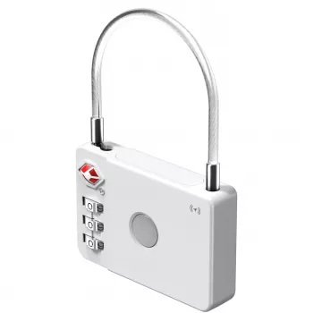 Ultron MiLock Gepäckschloss mit Apple zert.Tag weiss (462752)