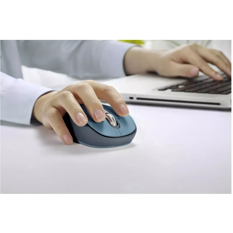Mysz bezprzewodowa YENKEE YMS2010BE ergonomiczna dual-mode, 2.4 GHz USB + Bluetooth 5.1, 4-poziomowe DPI 1000–3200, 6 przycisków