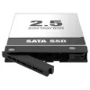 Zewnętrzna tacka na dysk dla serii IcyBox MB038 – model MB038TP-B, czarna, kompatybilna z MB038