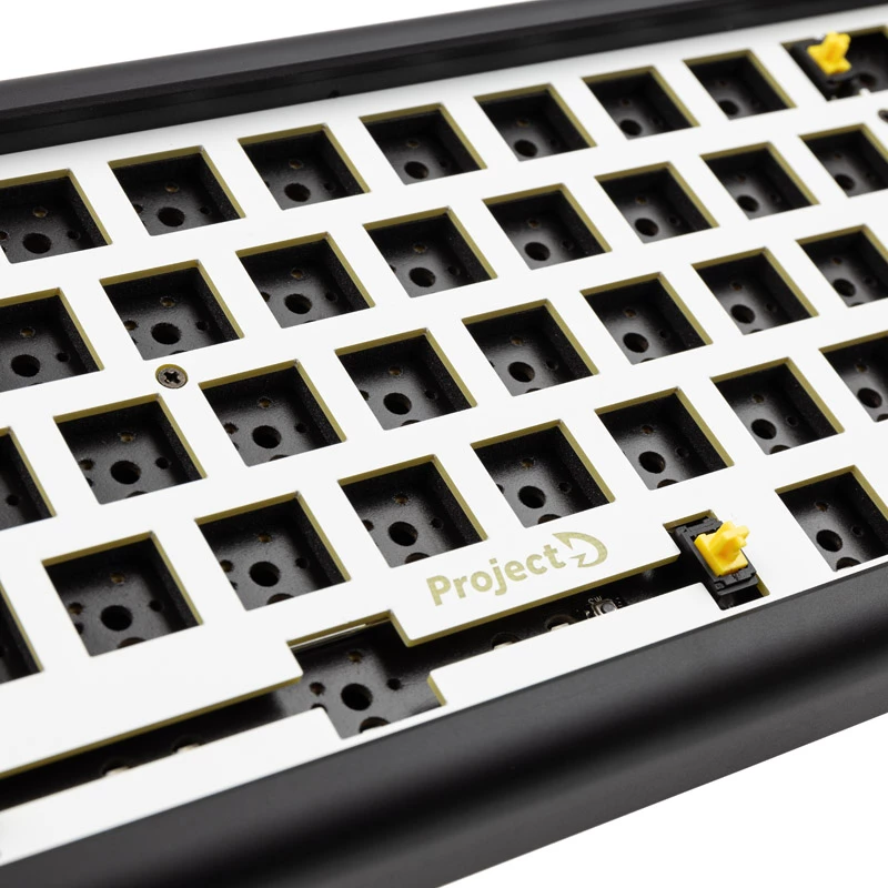 Klawiatura Ducky Tinker 65 Barebone Gaming USB Niemiecka Czarna