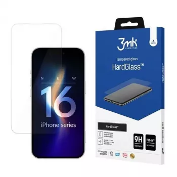 Szkło hartowane na ekran 3MK do iPhone 16 Pro Max 6.9, twardość 9H
