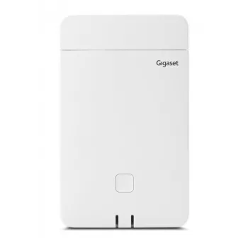 Stacja bazowa DECT Gigaset N770 IP Pro — 120 kanałów, HTTPS/SIPS/SRTP/SSL/TLS, wewnątrz 50 m, na zewnątrz 300 m, biała
