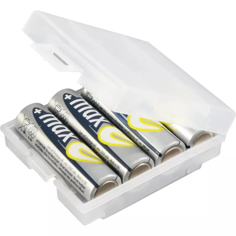 ANSMANN 4000740 bateryjny pojemnik BATTERY BOX 4, na maks. 4 ogniwa AA lub AAA