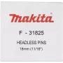 Makita szpilki 0,6 x 25 mm ze stali nierdzewnej F-32155 10000 szt.