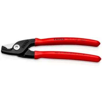 Nożyce do kabli Knipex 95 11 160 — długość 160 mm, ergonomiczne uchwyty