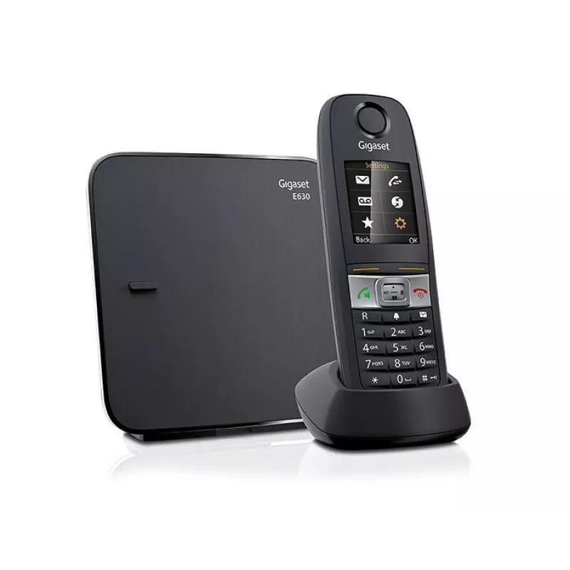 Bezprzewodowy telefon Gigaset E630 z dużą klawiaturą IP65