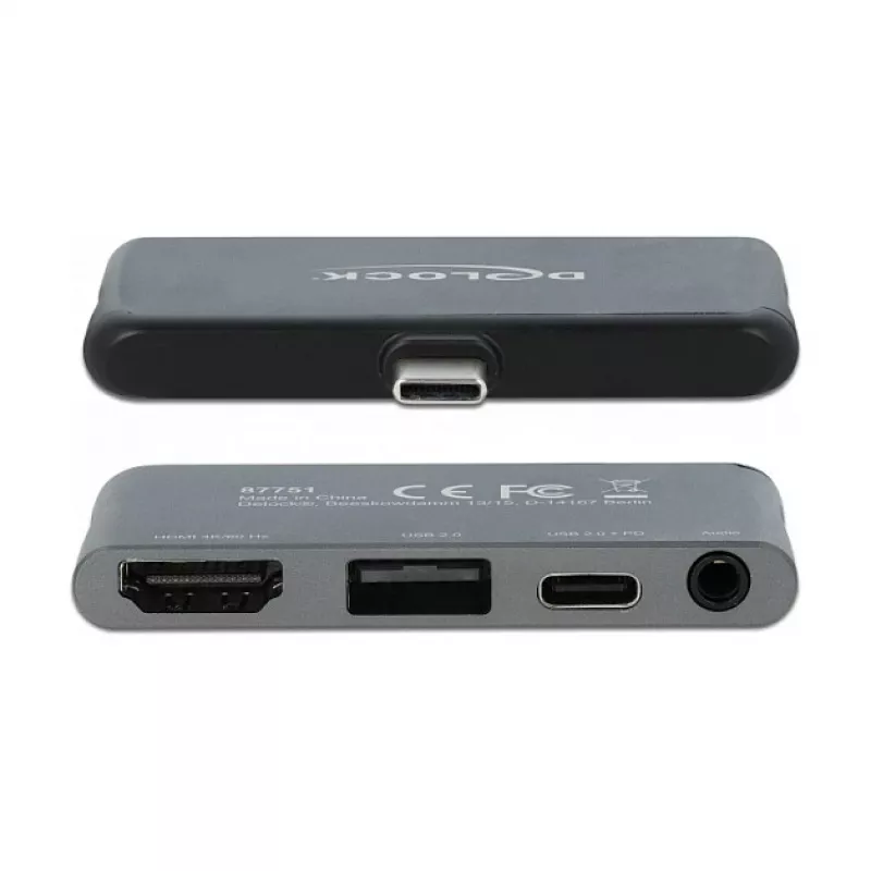 Stacja dokująca tablet Apple DeLOCK Mini stacja dokująca 4K 60 Hz
