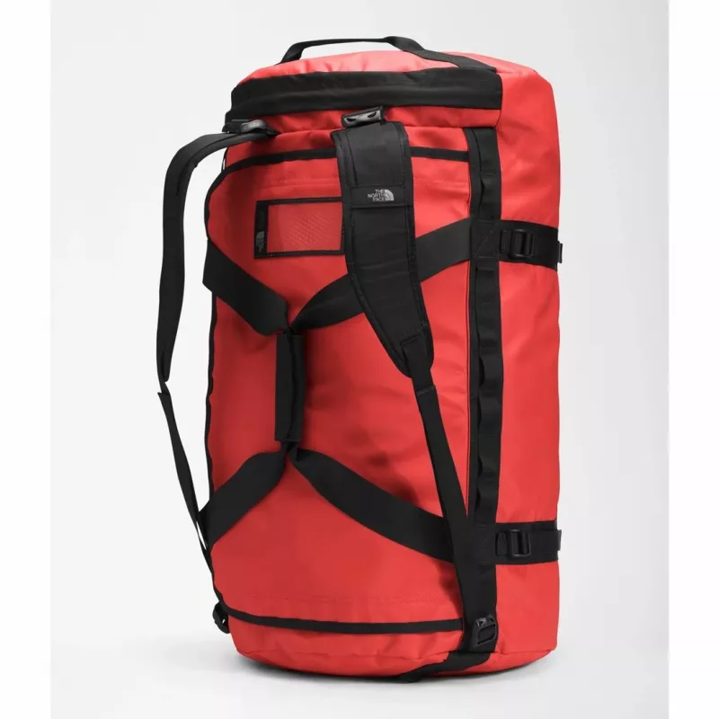 Torba The North Face Base Camp Duffel L 95 L Poliester Czarny, Czerwony