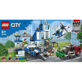 LEGO City 60316 Posterunek policji