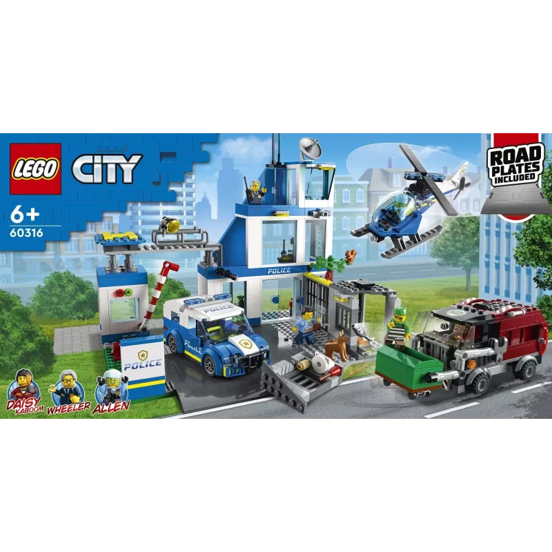 LEGO City 60316 Posterunek policji