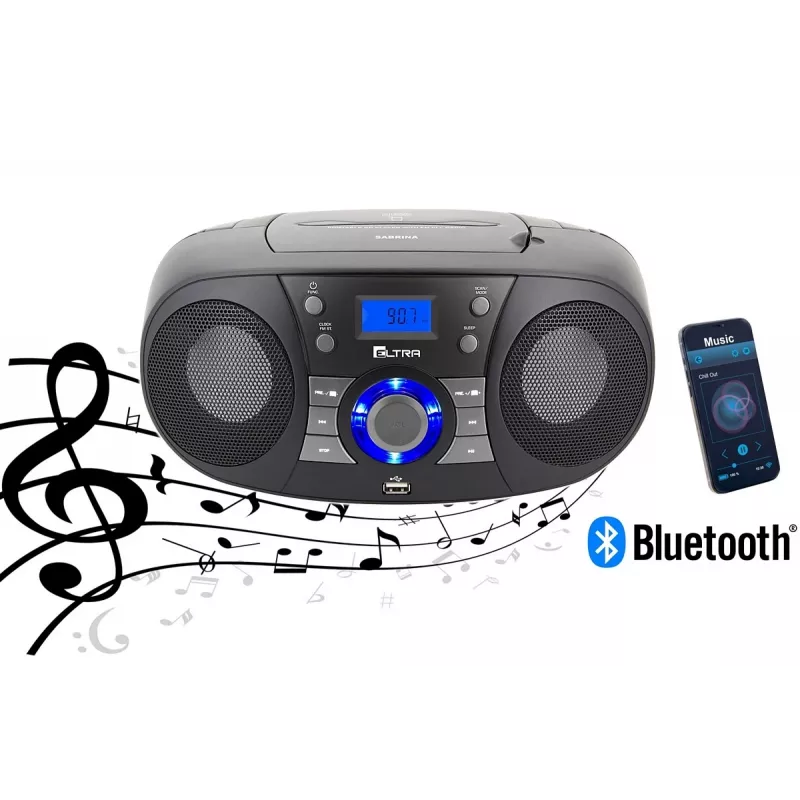 Eltra Radio Sabrina CD 60BT czarny