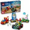 LEGO Disney Toy Story Pociąg świąteczny i samochód RC zestaw 43264 — 206 elementów, 4 minifigurki, wiek 4+