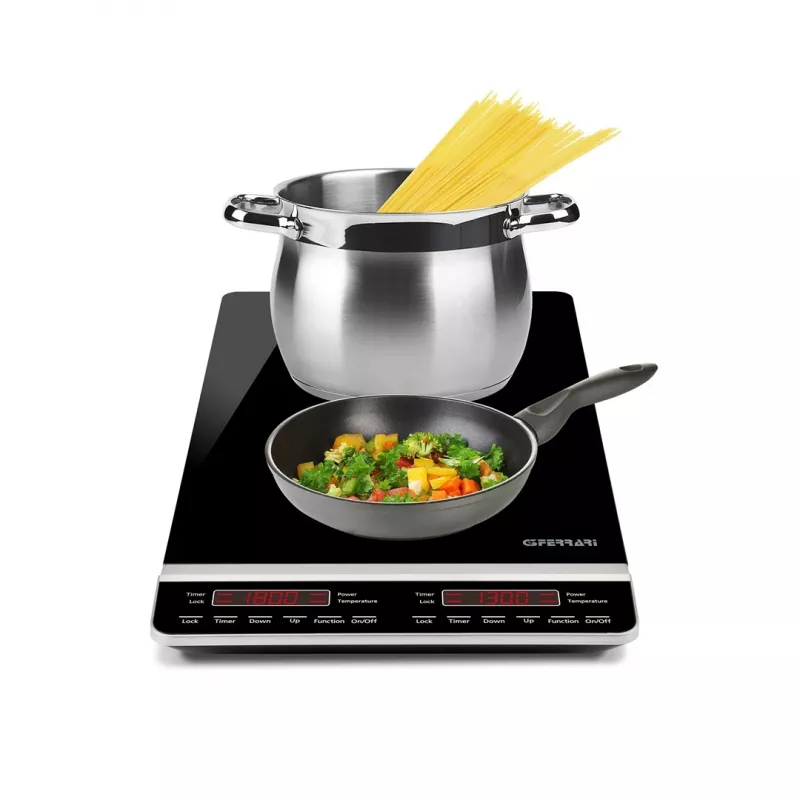 G3 Ferrari Dinamiko Deep Czarny Countertop 29.5 cm Płyta indukcyjna strefowa 2 stref(y)