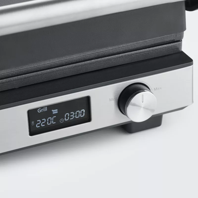Grill kontaktowy Severin KG 2380 Czarny Srebrny 2000W Stal nierdzewna