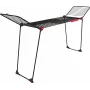 Suszarka do ubrań VILEDA Infinity Flex Ultimate Telescopic — czarna, aluminium lakierowane, 30 m powierzchni suszenia, składana, kółka