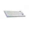 Klawiatura Logitech G PRO X TKL Gaming RF Wireless + Bluetooth QWERTY US International Biała