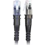Patchsee TP-6A-U/16 Ethernet kabel krosowy Czarny