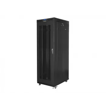 Szafa rack 19 cali LANBERG FF01-8042-23BL 42U 800x1000 mm drzwi mesh