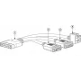 Kabel KVM Cisco N20-BKVM USB VGA