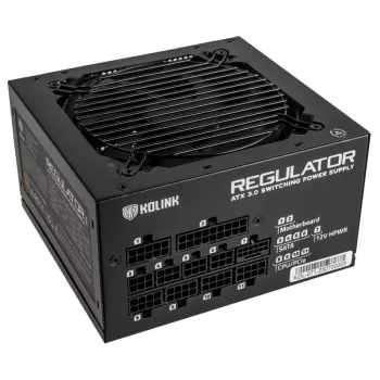 Kolink Regulator 80 PLUS Gold PSU, ATX 3.0, PCIe 5.0, modułowy - 850 watów