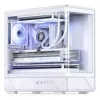 Jonsbo D200 biała obudowa midi tower mATX ze szkłem hartowanym i wyświetlaczem Mini Temp