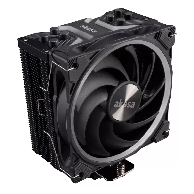 Air Cooler Akasa Soho H4 Plus 12 cm Czarny Hydro Dynamic Bearing