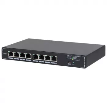 Dahua Technology SMG1008 przełącznik sieciowy Niezarządzalny 2.5G Ethernet (100/1000/2500) Czarny