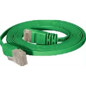Kabel sieciowy Tecline 5.0m Cat6 RJ-45 Zielony 77805G