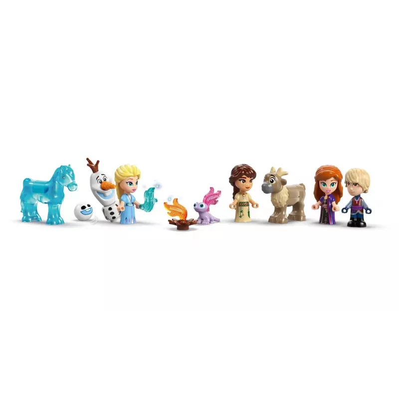 LEGO DISNEY 43278 Mini Zamek Arendelle i Pałac Lodowy Elsy