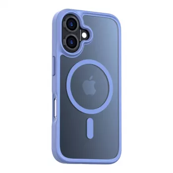 Etui telefoniczne Torras Guardian Magnetic Series dla iPhone 16, niebieskie, kompatybilne z magnesem, smukły profil
