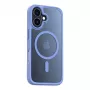 Etui telefoniczne Torras Guardian Magnetic Series dla iPhone 16, niebieskie, kompatybilne z magnesem, smukły profil