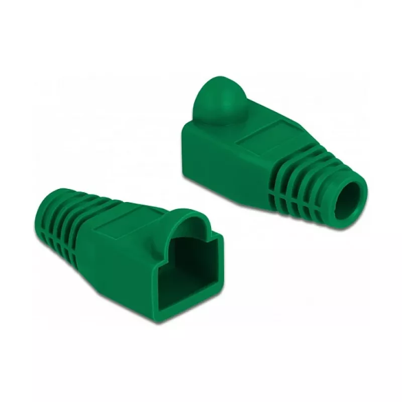 Odciążenie przewodu dla wtyku RJ45 DeLOCK 86726 zielone 20 sztuk
